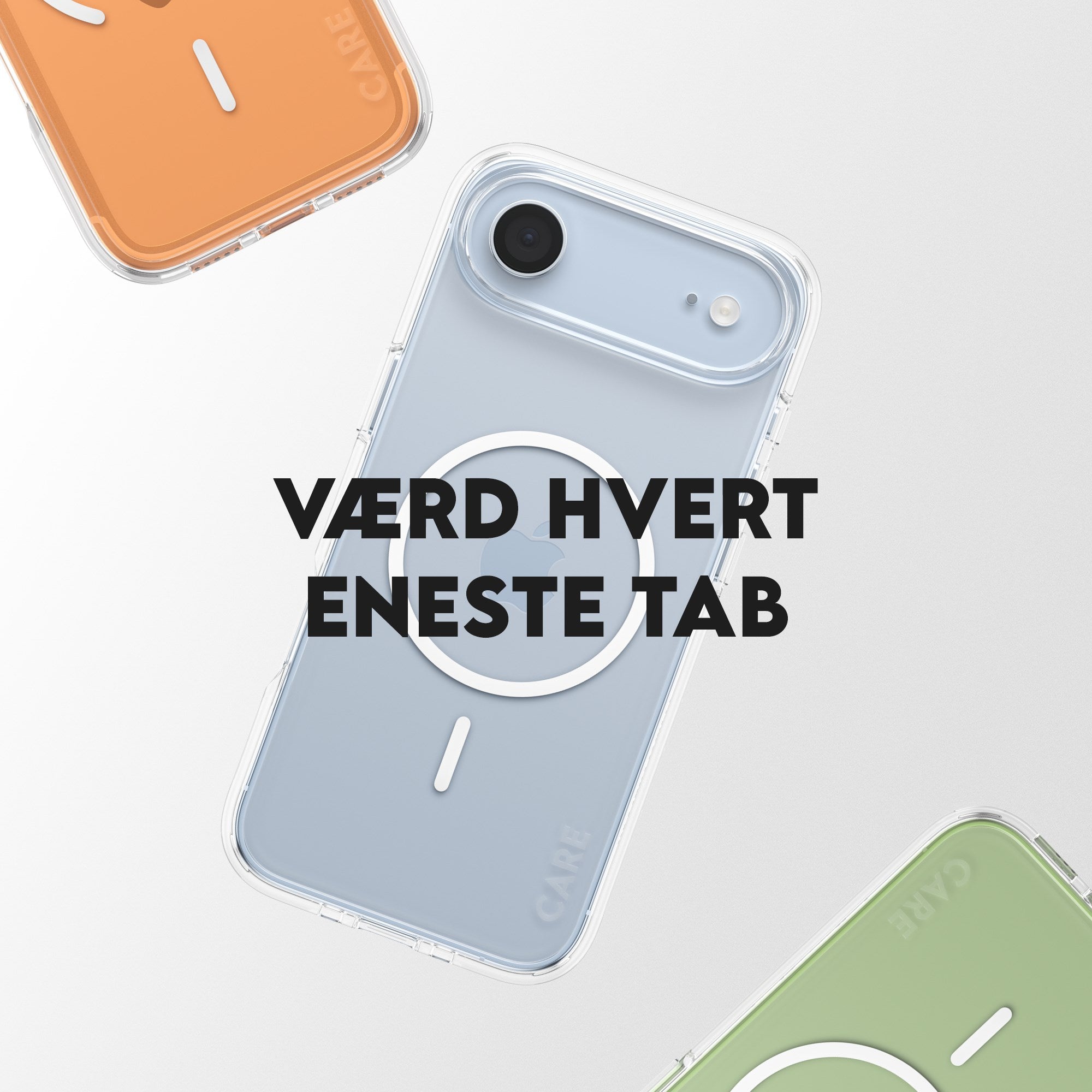 CARE™ by PanzerGlass® Urban Explorer Case Transparent m. Hvid MagSafe iPhone Air